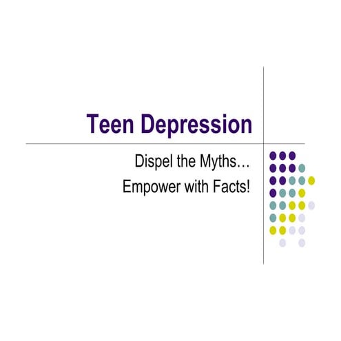 Teen depression