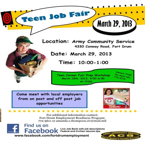Teen Job Fair