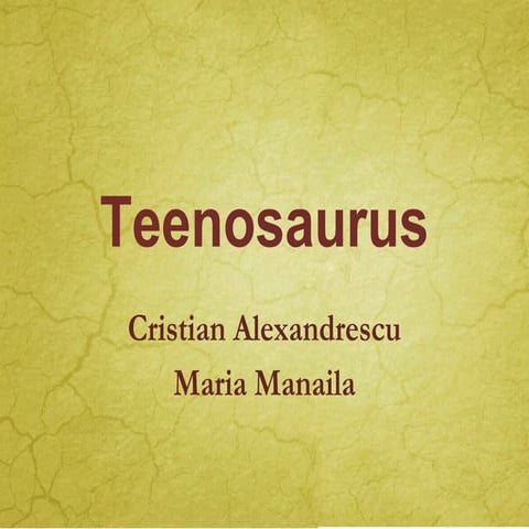 Teenosaurus