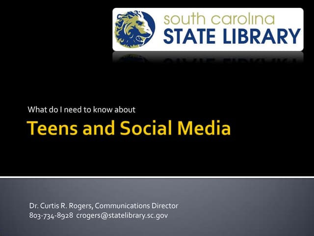 Teens And Social Media