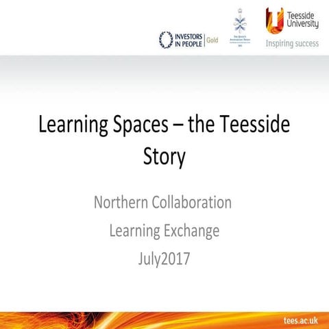 Learning Spaces – the Teesside Story
