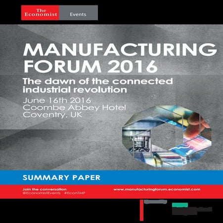 Manufacturing Forum 2016