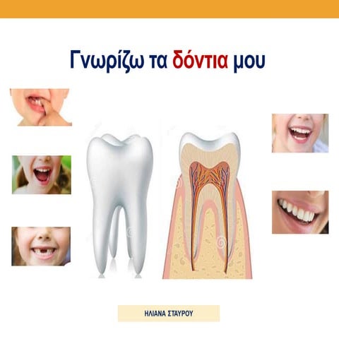 Γνωρίζω και φροντίζω τα δόντια μου