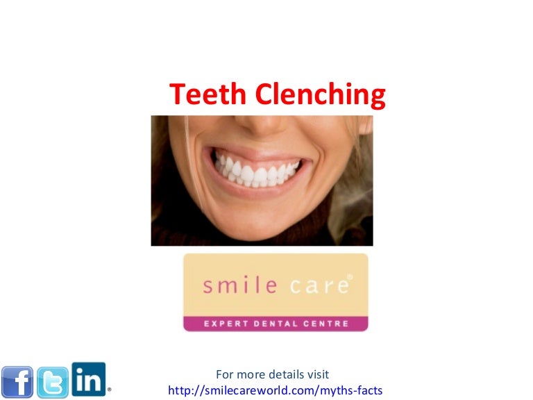 Teeth clenching