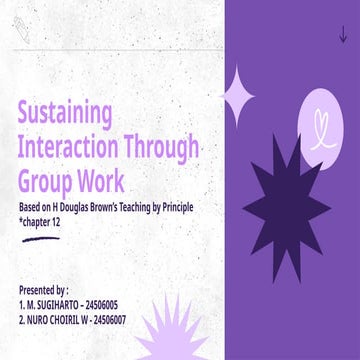 TEFL Sustaining Interaction Through Group.pptx