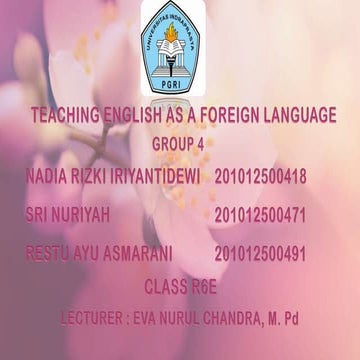 Total Physical Response (TPR Method)