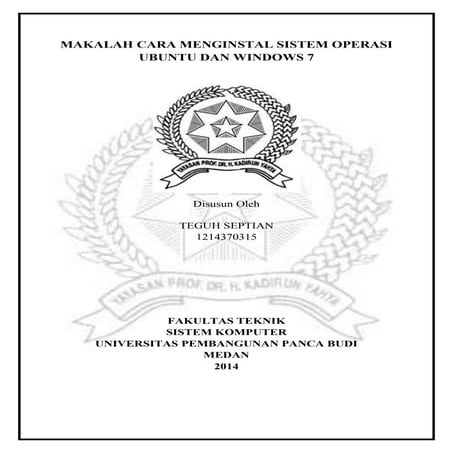 makalah windows 7 dan ubuntu
