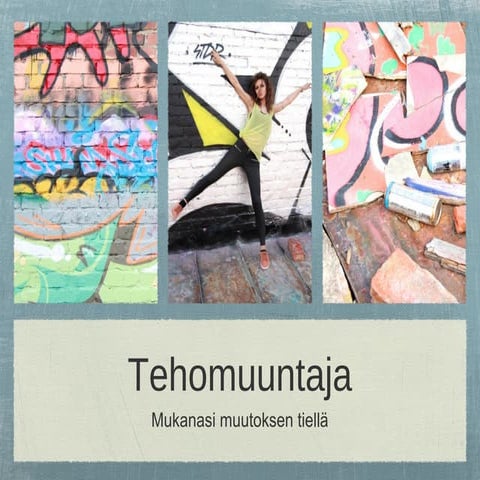 Tehomuuntaja Esittely