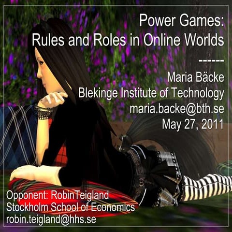 Maria Bäcke Defense