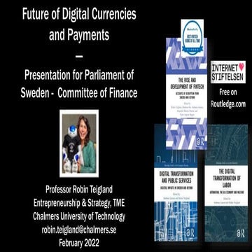 Future of Digital Currencies and Payments