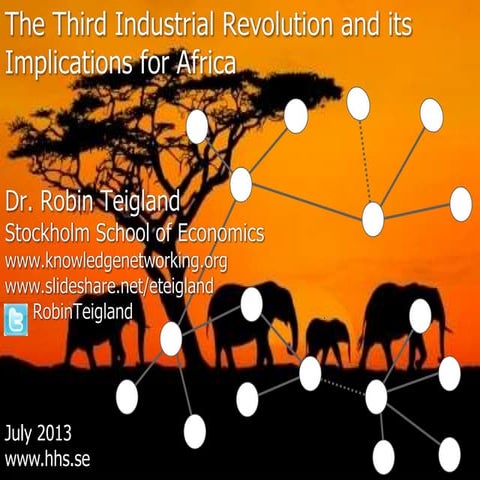 Third Industrial Revolution and Implications for Africa_Teigland
