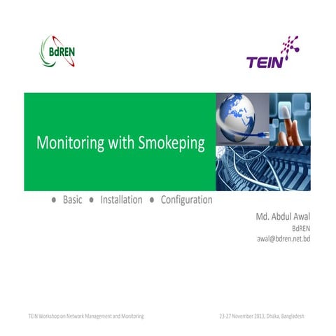 Monitoring with Smokeping | PDF