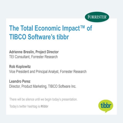 The ROI of Collaboration featuring research from Forrester