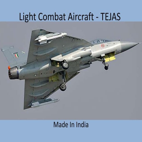 Tejas the light combat aircraft of india