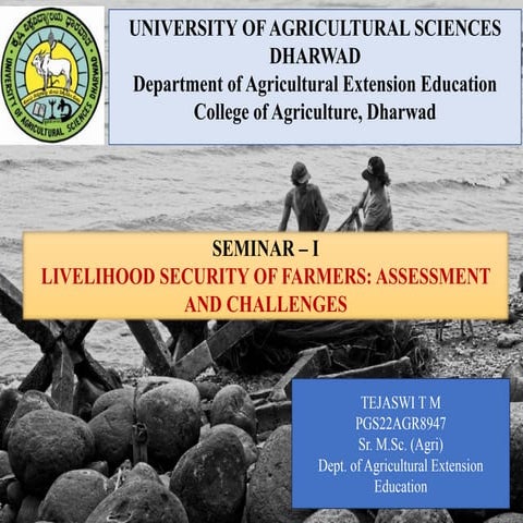 LIVELIHOOD SECURITY OF FARMERS:A&CH.pptx