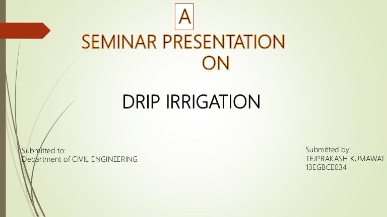 ppt-on-drip-irrigation