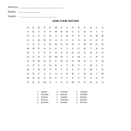 Teka silang kata 6 april