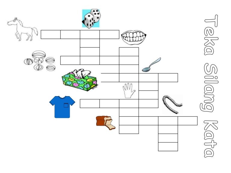 Teka Silang Kata Mudah / Soalan Teka Silang Kata Matematik Surat Rasmi