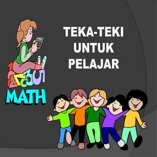 Teka-teki Bentuk 2 Dimensi