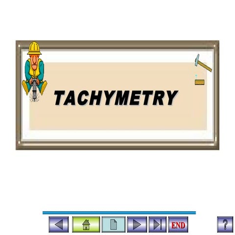 TACHYMETRY lesson 1   introduction 