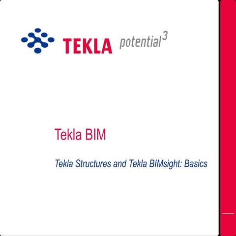 Tekla BIM Basics