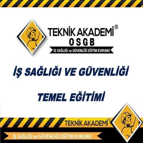 Teknik akademi temel isg egitimi nisan 2018 mater