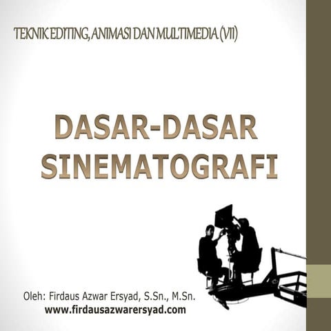 Teknik editing, animasi dan multimedia part 7 