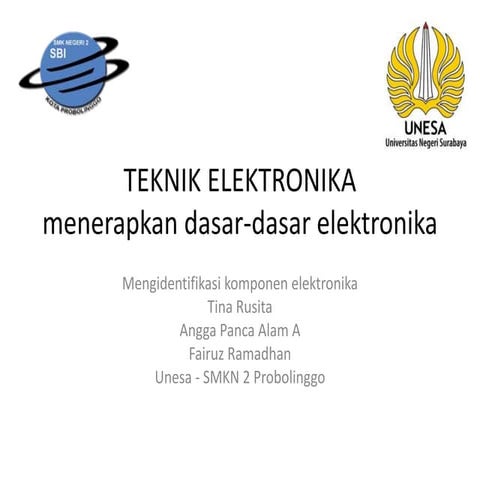 Simbol Komponen Elektronika | DOCX