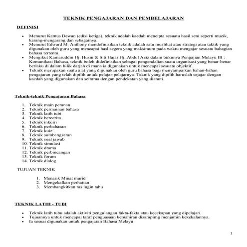 Teknik+pengajaran+dan+pembelajara1