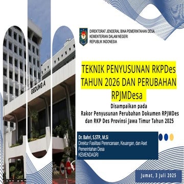 Teknik Penyusunan RKPDes Tahun 2026 dan Perubahan RPJMDes (2).pptx