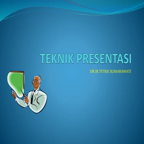 Teknik presentasi