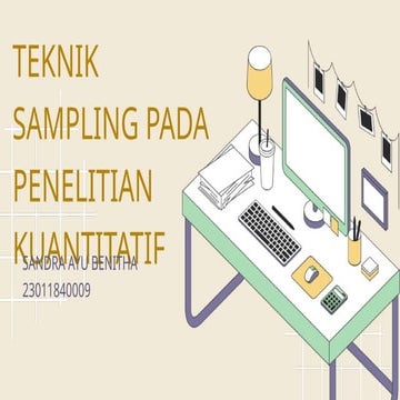 Kaedah penyelidikan (persampelan) | PPTX