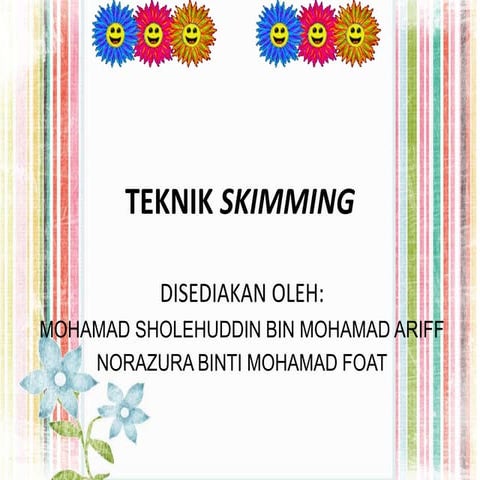 Teknik skimming