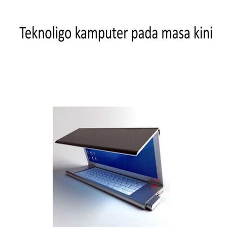 Teknologi maklumat pada masa kini | PDF