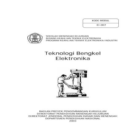 Teknologi bengkel elektronika