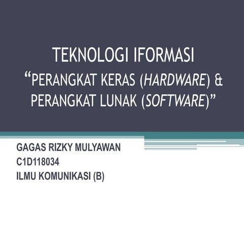 Tugas Teknologi Informasi