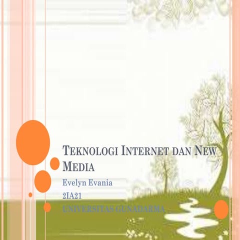 Teknologi internet dan new media