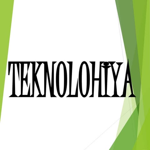 Teknolohiya