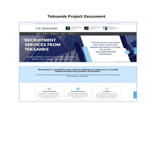 Teksands Sevices document .docx