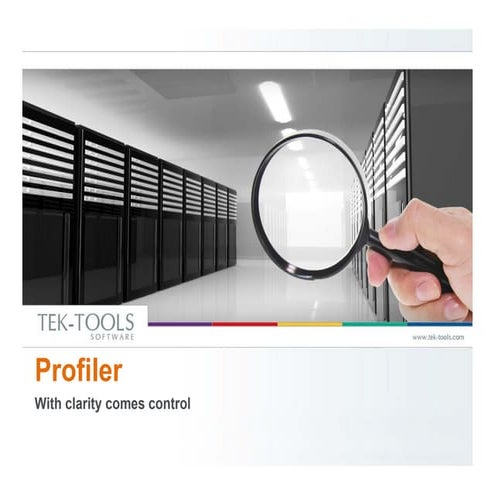 Tek Tools Profiler Overview