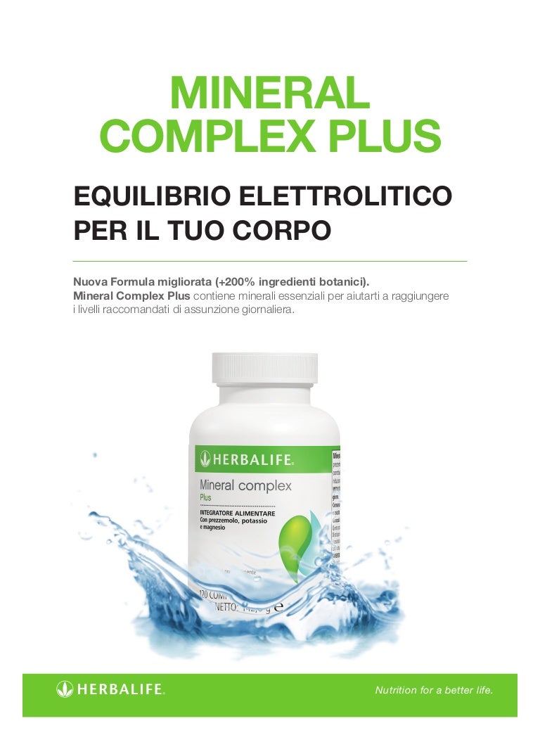 Mineral Complex Plus Herbalife
