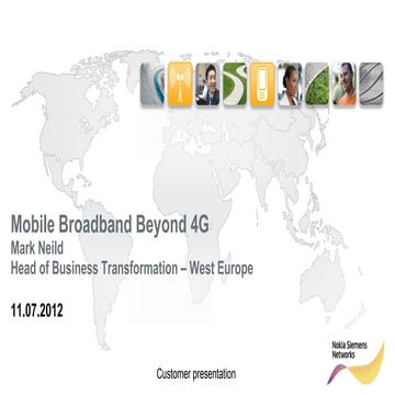 Telco Evangelist Presentation Nsn