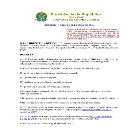 Telebras decreto 