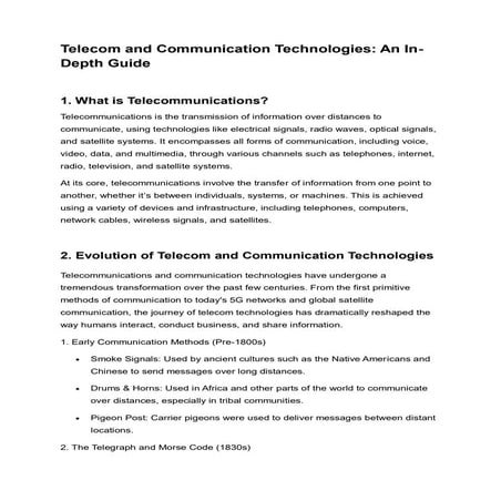 Telecom and Communication Technologies.pdf