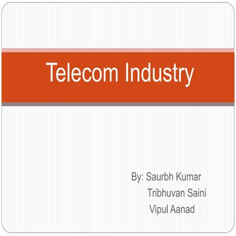 Telecom industry   copy