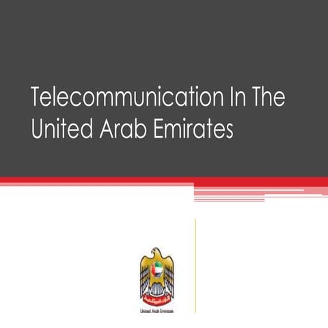 Telecommunication in the united arab emirates