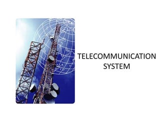 Telecommunication system