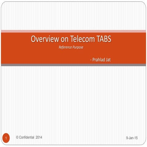 Telecom offering ta bs 1st