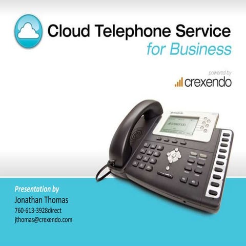 Cloud Telephone Service for Businesses