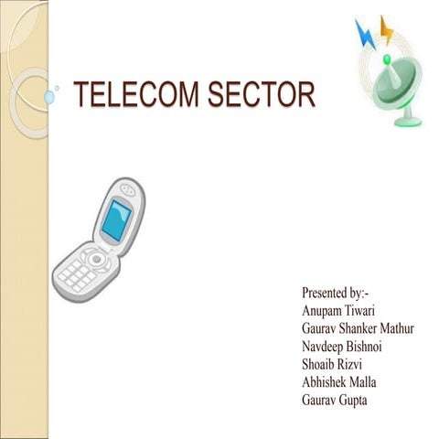 Telecom sector
